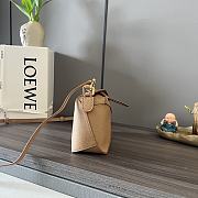 LOEWE | Mini Puzzle in classic calfskin brown bag - 4