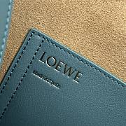 LOEWE | Medium Pebble Bucket Bag Green - 6