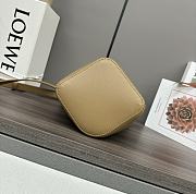 LOEWE | Mini Pebble Bucket Anagram Brown - 6