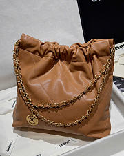 CHANEL | 22 Medium Size In Brown - 1