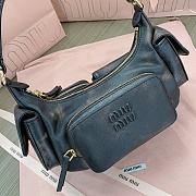 MIUMIU | Nappa leather Pocket bag in black - 2