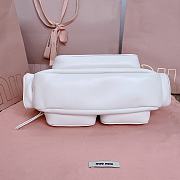 MIUMIU | Nappa leather Pocket bag in white - 4