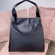 MIUMIU | Hobo Bag Re-Nylon Size 39x38.5x11 cm black - 5