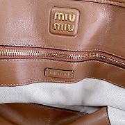 MIUMIU | Aventure nappa leather bag brown - 2