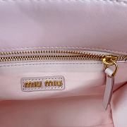 MIUMIU | Matelassé nappa leather tote-bag pink - 4