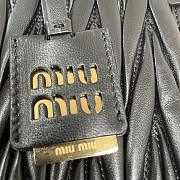 MIUMIU | Matelassé nappa leather tote-bag black - 3