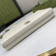 GUCCI | GG Marmont Supreme Wallet In White - 2