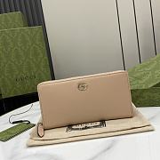 GUCCI | GG Marmont Supreme Wallet In Beige - 1