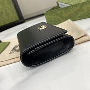 GUCCI | Mini GG Marmont Supreme Wallet In Black - 6