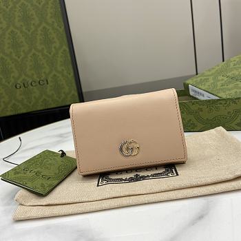 GUCCI | Mini GG Marmont Supreme Wallet In Beige