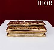 DIOR | My Mini Bag Iridescent Metallic Gold-Tone Cannage Lambskin - 2