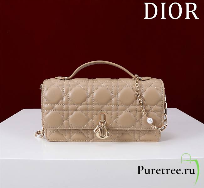 DIOR | My Dior Mini Bag Beige Cannage Lambskin - 1