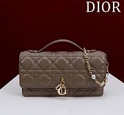 DIOR | My Dior Mini Bag Dark Brown Cannage Lambskin - 1