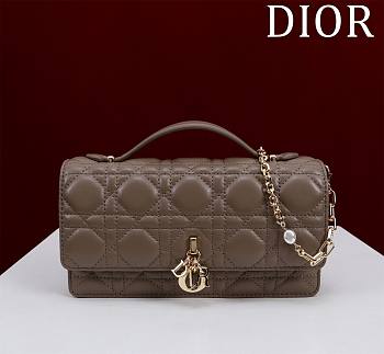 DIOR | My Dior Mini Bag Dark Brown Cannage Lambskin