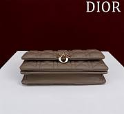 DIOR | My Dior Mini Bag Dark Brown Cannage Lambskin - 6