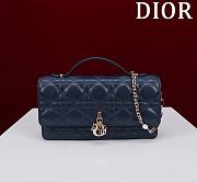 DIOR | My Dior Mini Bag Dark Blue Cannage Lambskin - 1