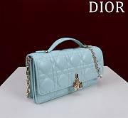 DIOR | My Dior Mini Bag Light Blue Cannage Lambskin - 4