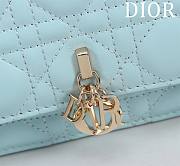 DIOR | My Dior Mini Bag Light Blue Cannage Lambskin - 3