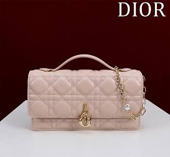 DIOR | My Dior Mini Bag Pink Cannage Lambskin