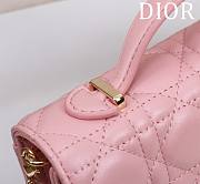 DIOR | My Dior Mini Bag Bale Pink Cannage Lambskin - 6