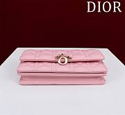 DIOR | My Dior Mini Bag Bale Pink Cannage Lambskin - 5