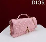 DIOR | My Dior Mini Bag Bale Pink Cannage Lambskin - 4