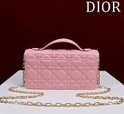 DIOR | My Dior Mini Bag Bale Pink Cannage Lambskin - 2