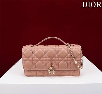 DIOR | My Dior Mini Bag Rose des Vents Cannage Lambskin