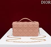 DIOR | My Dior Mini Bag Rose des Vents Cannage Lambskin - 3