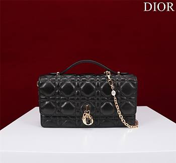 DIOR | My Dior Mini Bag Black Cannage Lambskin