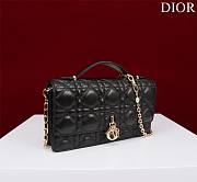 DIOR | My Dior Mini Bag Black Cannage Lambskin - 3