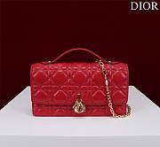 DIOR | My Dior Mini Bag Red Cannage Lambskin - 1