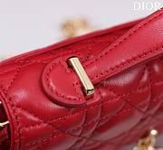 DIOR | My Dior Mini Bag Red Cannage Lambskin - 2