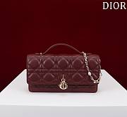 DIOR | My Dior Mini Bag Burgundy Cannage Lambskin - 1