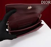 DIOR | My Dior Mini Bag Burgundy Cannage Lambskin - 6