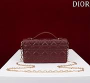 DIOR | My Dior Mini Bag Burgundy Cannage Lambskin - 3