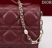 DIOR | My Dior Mini Bag Burgundy Cannage Lambskin - 2