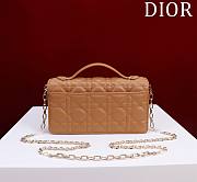 DIOR | My Dior Mini Bag Orange Cannage Lambskin - 6