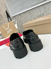 CHRISTIAN LOUBOUTIN | CL Moc Lug leather loafers black - 5