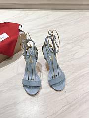 CHRISTIAN LOUBOUTIN | High Heels 80 mm blue - 6