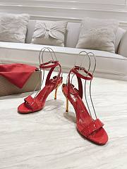 CHRISTIAN LOUBOUTIN | High Heels 80 mm shiny red - 5