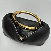 JACQUEMUS | The small Calino Mini ring handbag black - 3