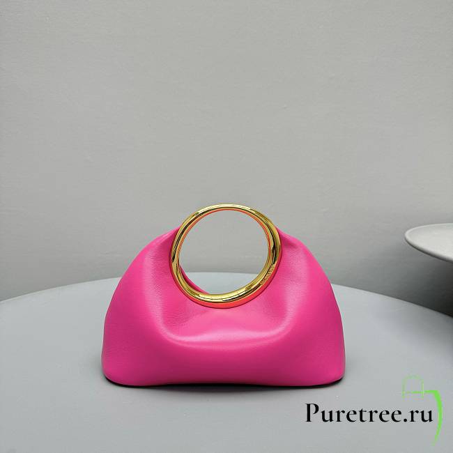 JACQUEMUS | The small Calino Mini ring handbag pink - 1