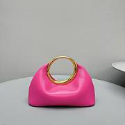 JACQUEMUS | The small Calino Mini ring handbag pink - 1