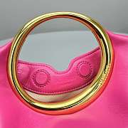 JACQUEMUS | The small Calino Mini ring handbag pink - 3