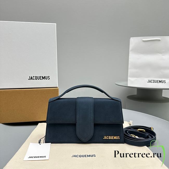 JACQUEMUS | Le Bambino Top-handle bag blue - 1