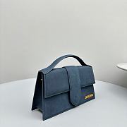 JACQUEMUS | Le Bambino Top-handle bag blue - 5