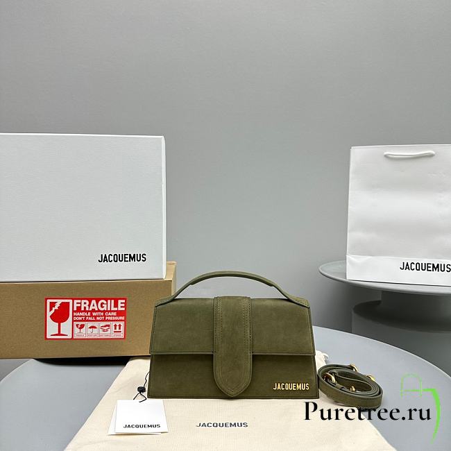 JACQUEMUS | Le Bambino Top-handle bag green - 1