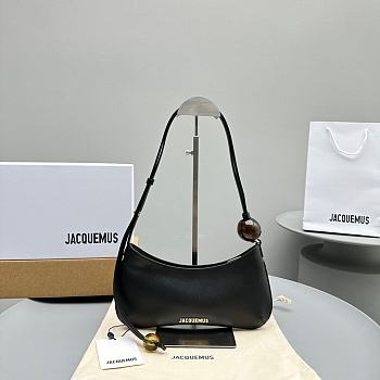 JACQUEMUS | Le Bisou Perle shoulder bag black