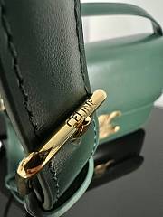 CELINE | Teen Triomphe Bag in shiny calfskin Green - 3